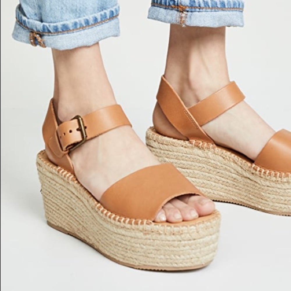Soludos Minorca Wedge Sandal size 8